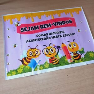PAINEL DE VOLTA ÀS AULAS – Abelhinha