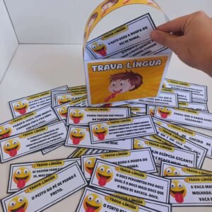Sacolinha de trava-língua