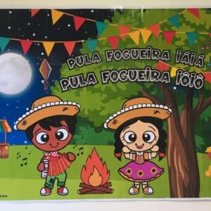 Mural - festa junina
