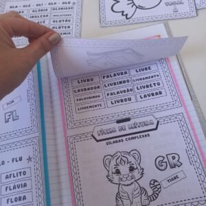 Ficha de leitura de palavras (SÍLABAS COMPLEXAS)