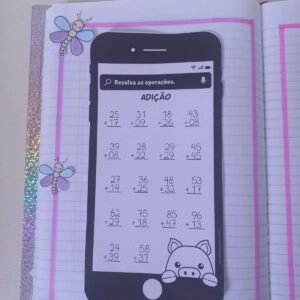Iphone da matemática - (adições e subtrações com reagrupamento)