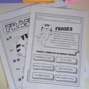 Frases - Pacote de atividades