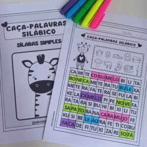 Caça-palavras silábico