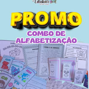 Combo de alfabetização + de 200 páginas