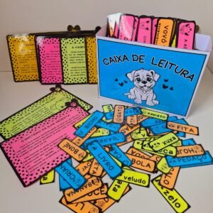 Kit de fichas de leitura (palavras, frases e textos)