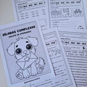 Sílabas complexas - Pacote de atividades