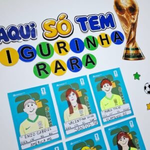 Mural - Figurinhas da Copa